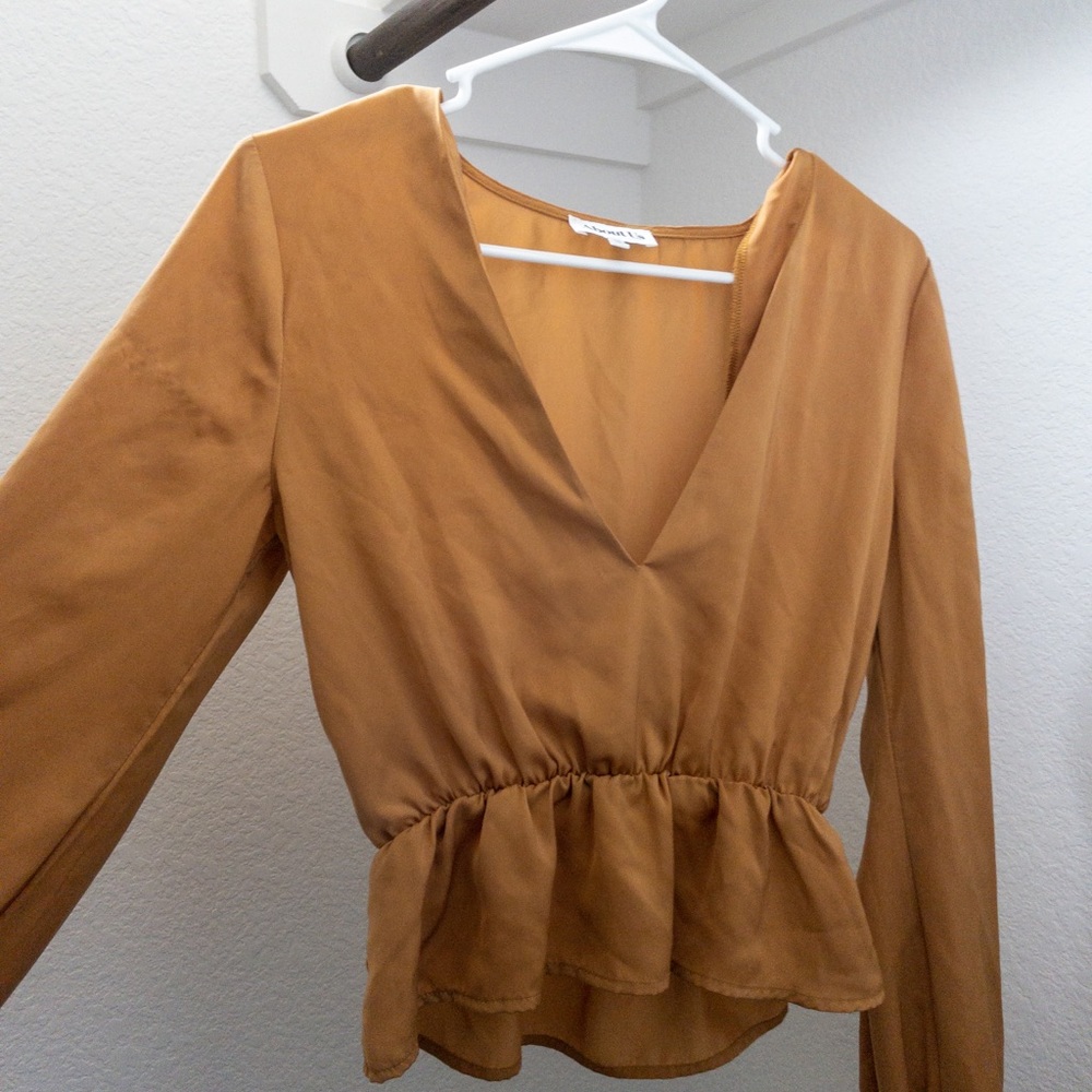 Yellow Smocked Top